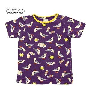 Piccalilly 3-4Y Sunshine & Seagulls Shirt